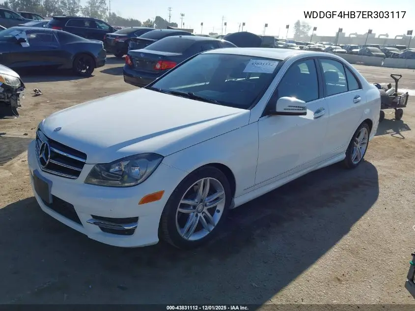 WDDGF4HB7ER303117 2014 Mercedes-Benz C 250 Sport