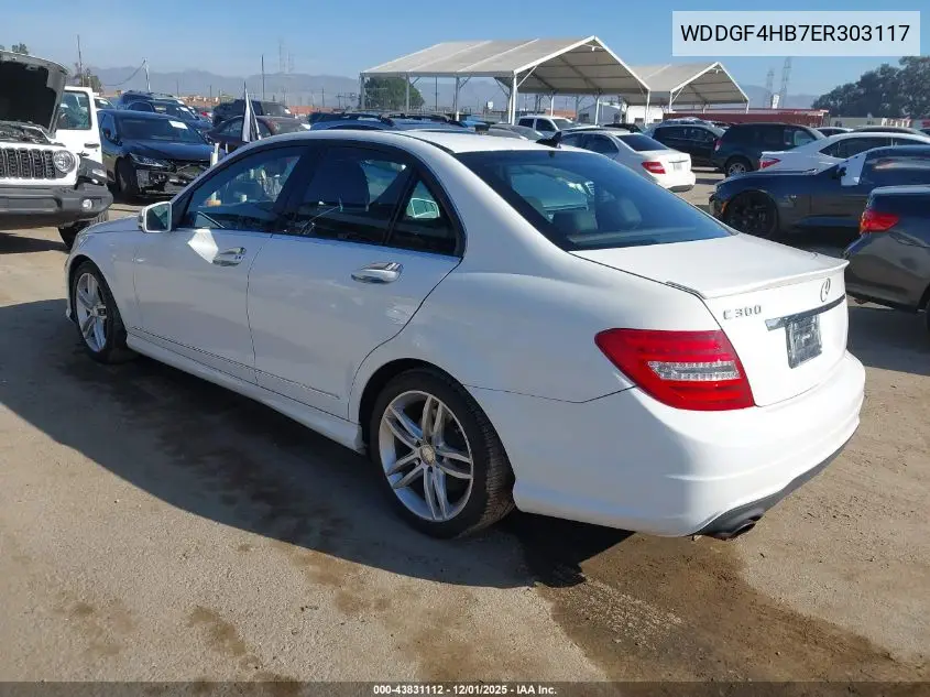 WDDGF4HB7ER303117 2014 Mercedes-Benz C 250 Sport