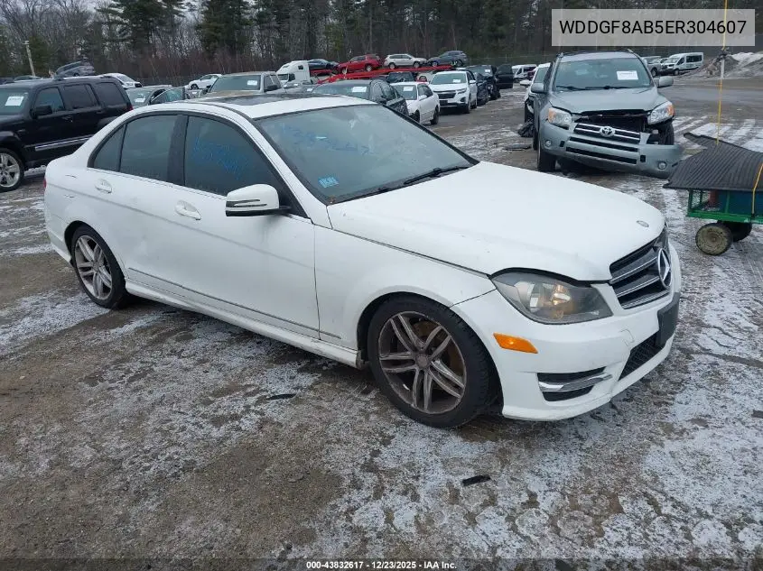 WDDGF8AB5ER304607 2014 Mercedes-Benz C 300 Sport 4Matic