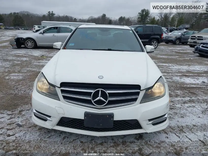 WDDGF8AB5ER304607 2014 Mercedes-Benz C 300 Sport 4Matic