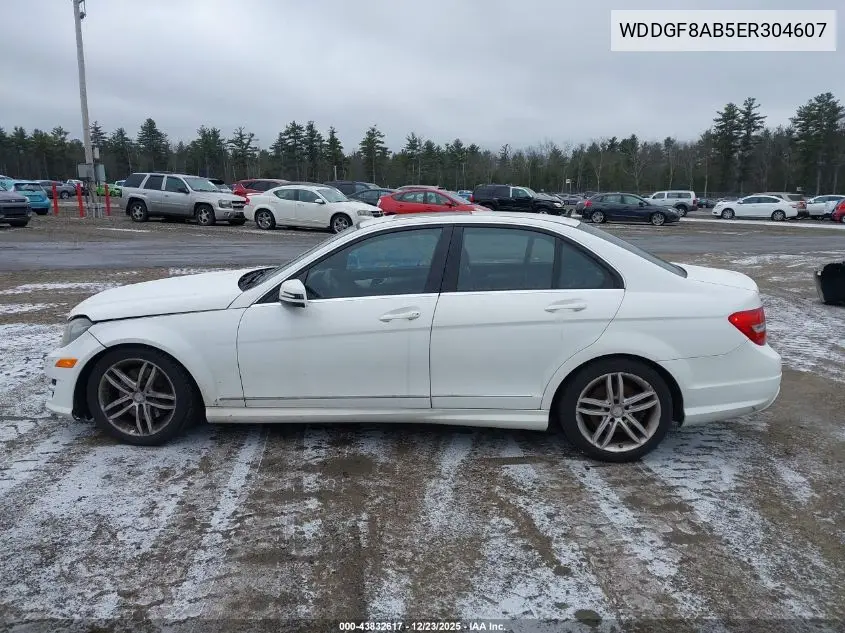 WDDGF8AB5ER304607 2014 Mercedes-Benz C 300 Sport 4Matic