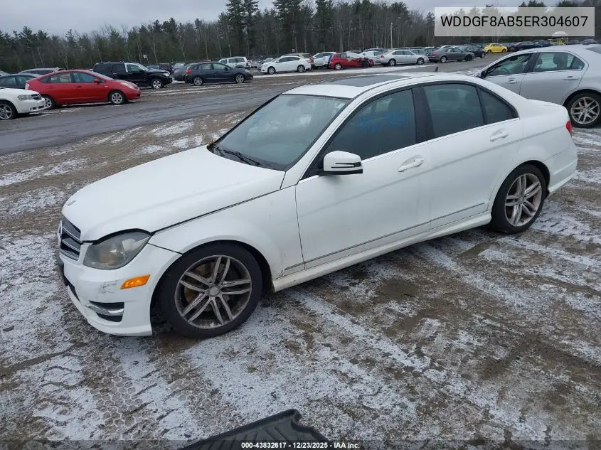 WDDGF8AB5ER304607 2014 Mercedes-Benz C 300 Sport 4Matic