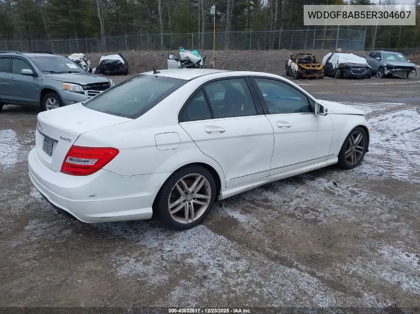 WDDGF8AB5ER304607 2014 Mercedes-Benz C 300 Sport 4Matic