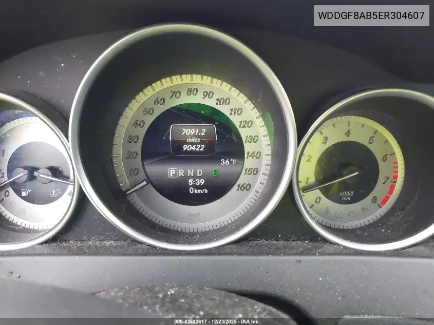 WDDGF8AB5ER304607 2014 Mercedes-Benz C 300 Sport 4Matic