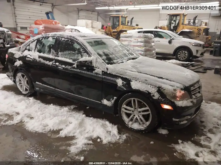 WDDGF4HB1ER309401 2014 Mercedes-Benz C 250 Sport
