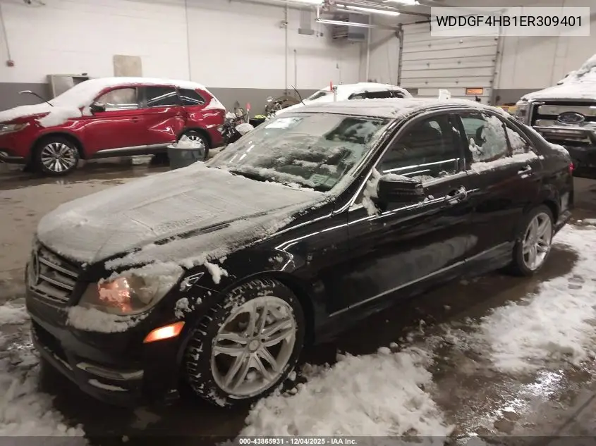 WDDGF4HB1ER309401 2014 Mercedes-Benz C 250 Sport