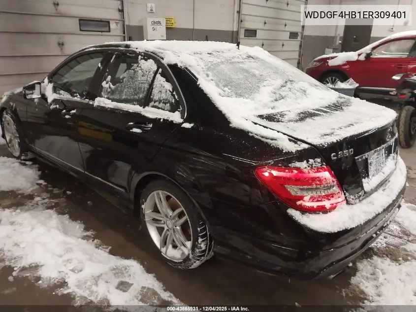 WDDGF4HB1ER309401 2014 Mercedes-Benz C 250 Sport