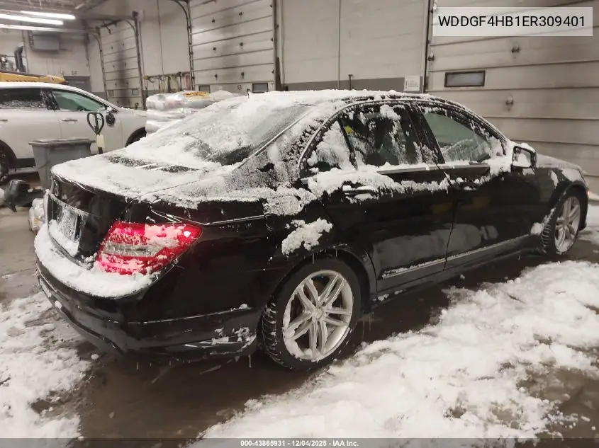 WDDGF4HB1ER309401 2014 Mercedes-Benz C 250 Sport