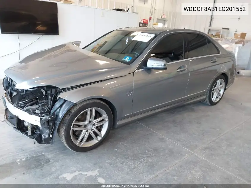 WDDGF8AB1EG201552 2014 Mercedes-Benz C 300 Sport 4Matic