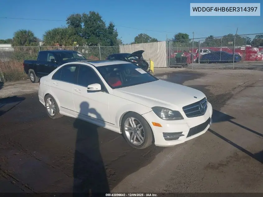 WDDGF4HB6ER314397 2014 Mercedes-Benz C 250 Sport