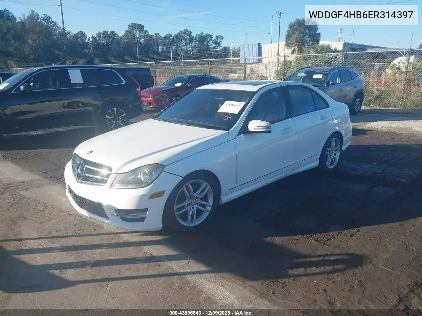 WDDGF4HB6ER314397 2014 Mercedes-Benz C 250 Sport