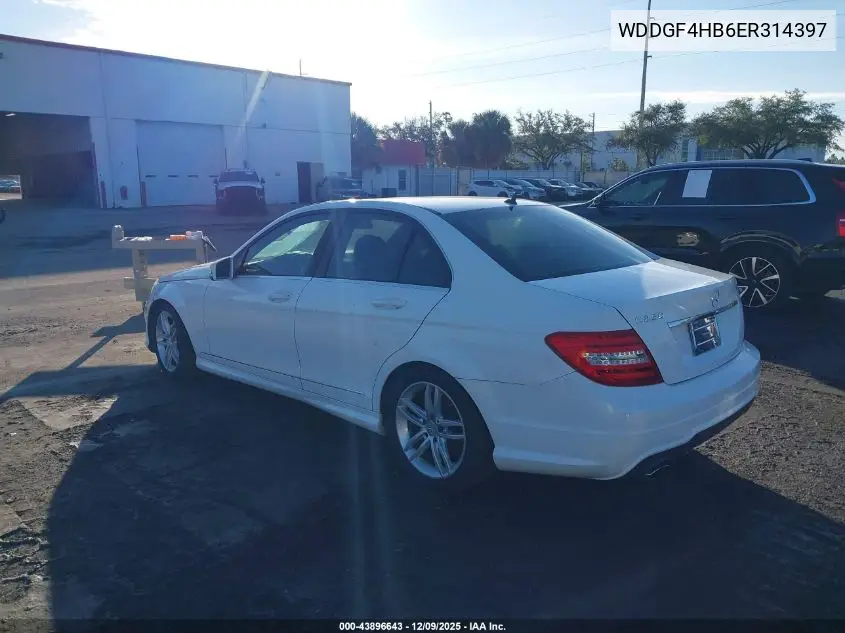 WDDGF4HB6ER314397 2014 Mercedes-Benz C 250 Sport