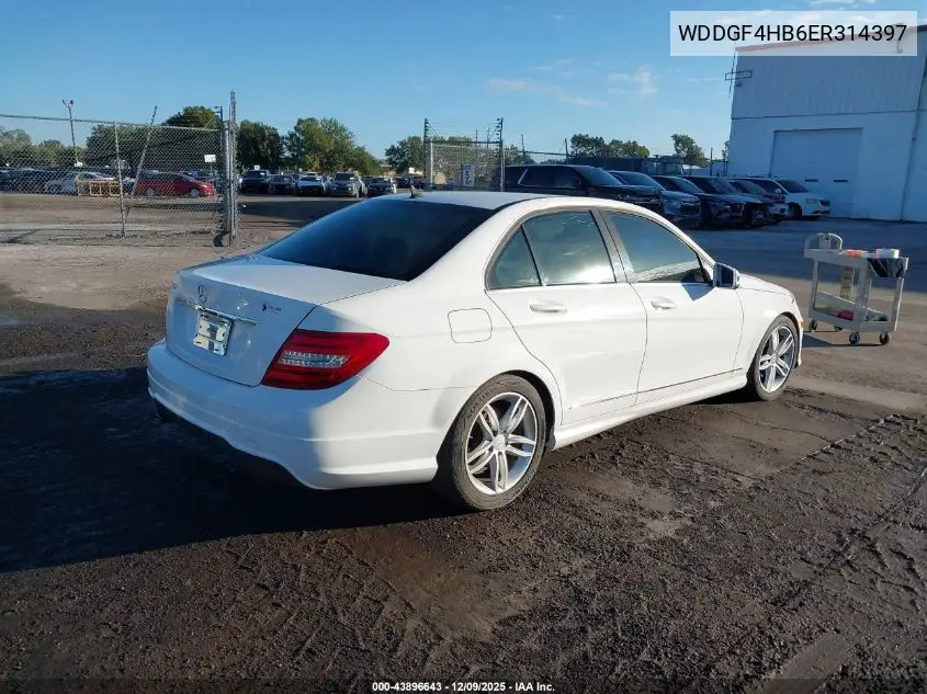 WDDGF4HB6ER314397 2014 Mercedes-Benz C 250 Sport