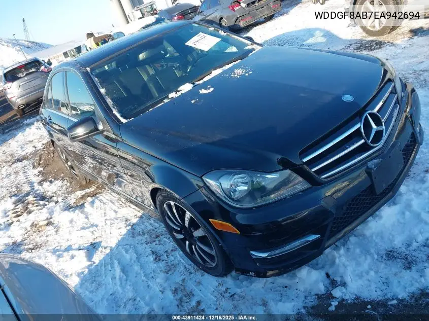 WDDGF8AB7EA942694 2014 Mercedes-Benz C 300 Sport 4Matic