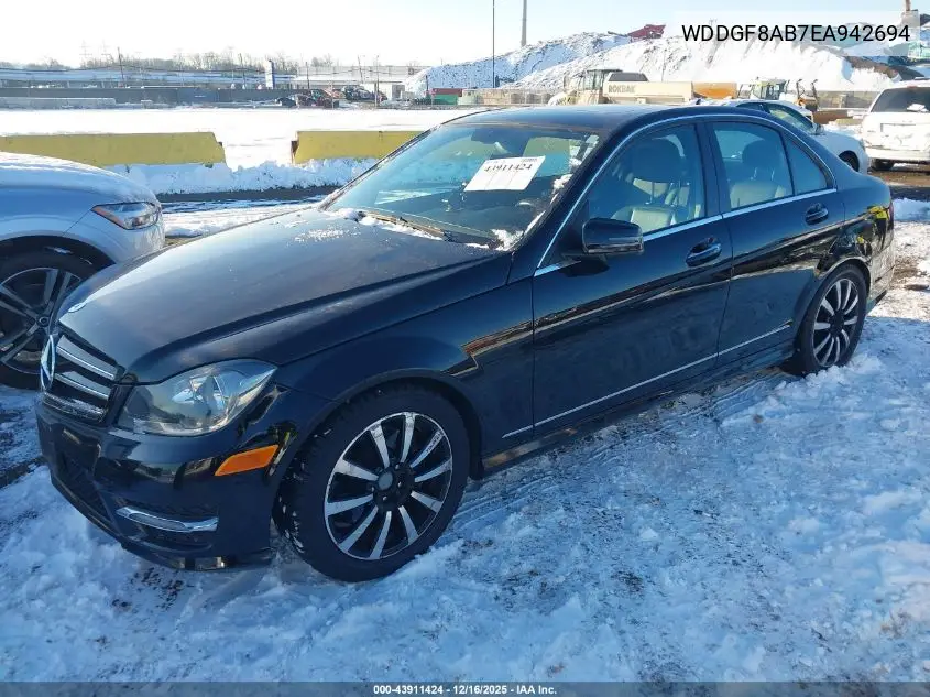 WDDGF8AB7EA942694 2014 Mercedes-Benz C 300 Sport 4Matic