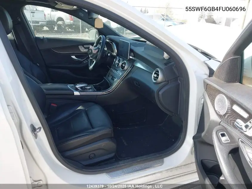 55SWF6GB4FU060696 2015 Mercedes-Benz C 400 4Matic