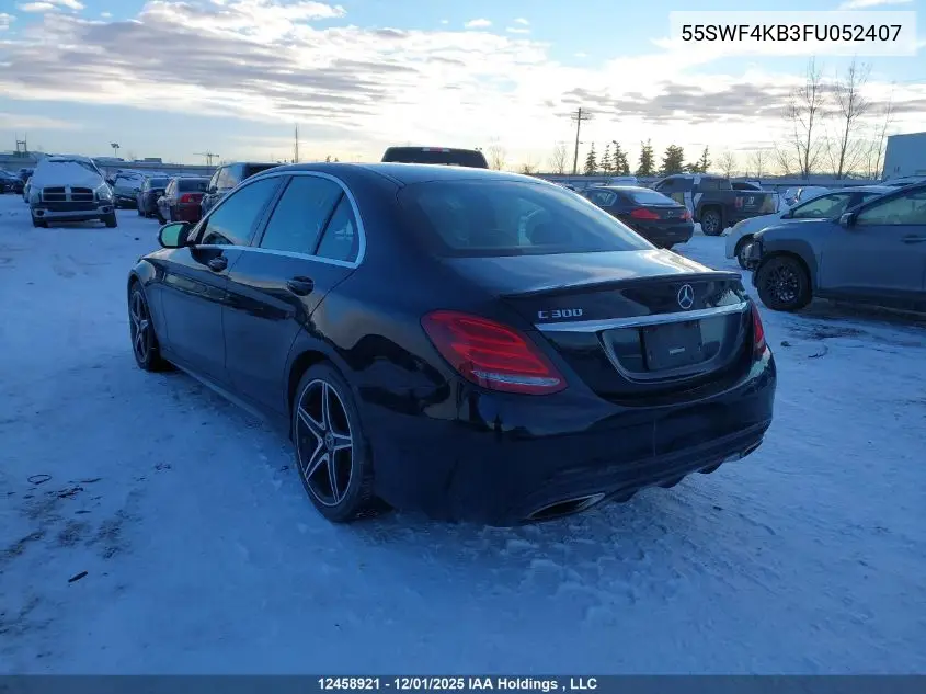 55SWF4KB3FU052407 2015 Mercedes-Benz C 300 4Matic