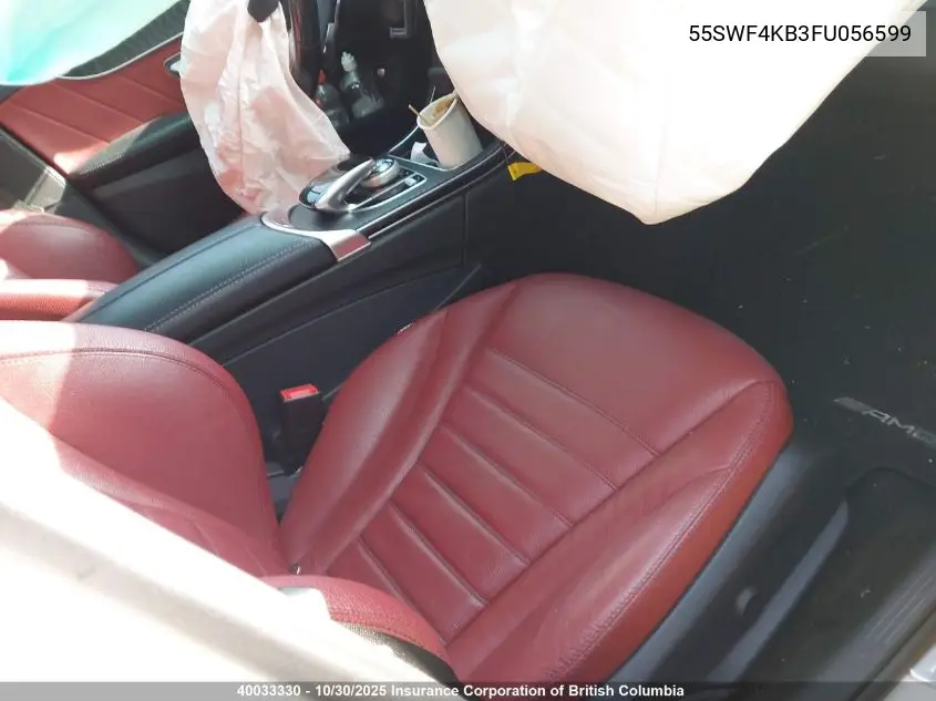 55SWF4KB3FU056599 2015 Mercedes-Benz C 300 4Matic