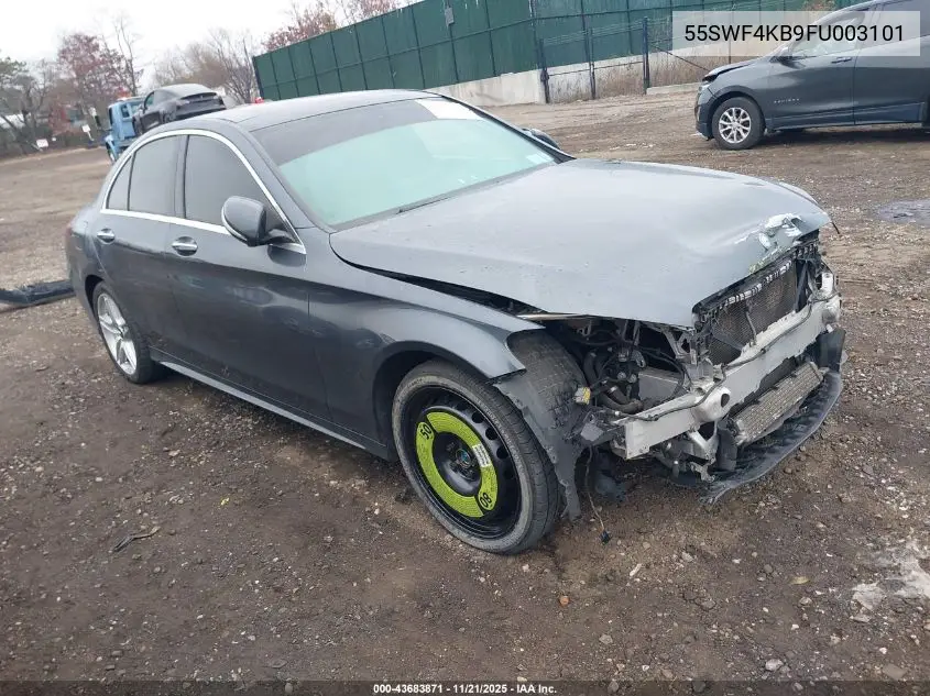55SWF4KB9FU003101 2015 Mercedes-Benz C 300 Sport 4Matic