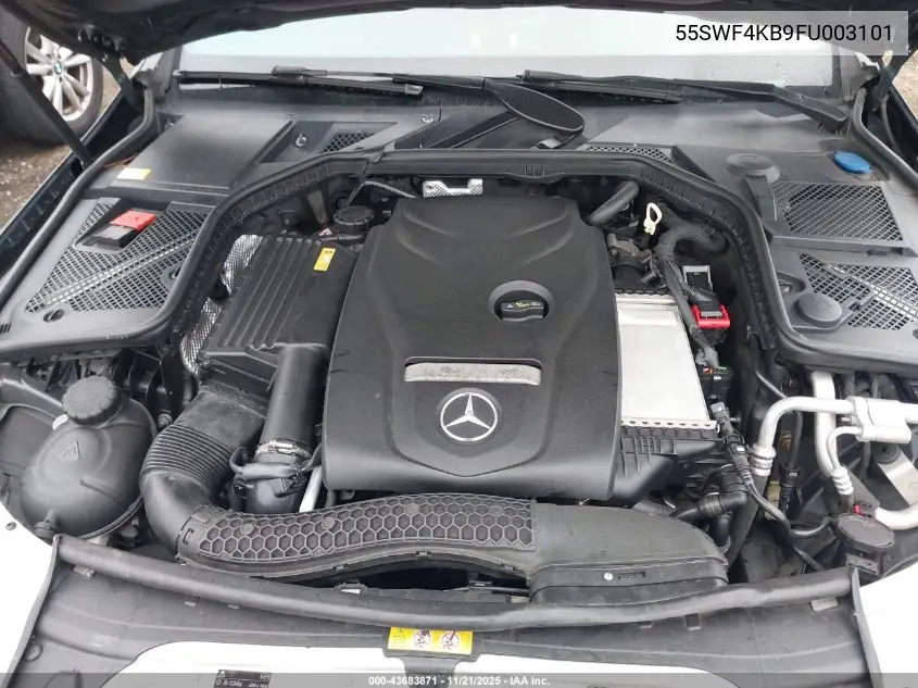 55SWF4KB9FU003101 2015 Mercedes-Benz C 300 Sport 4Matic