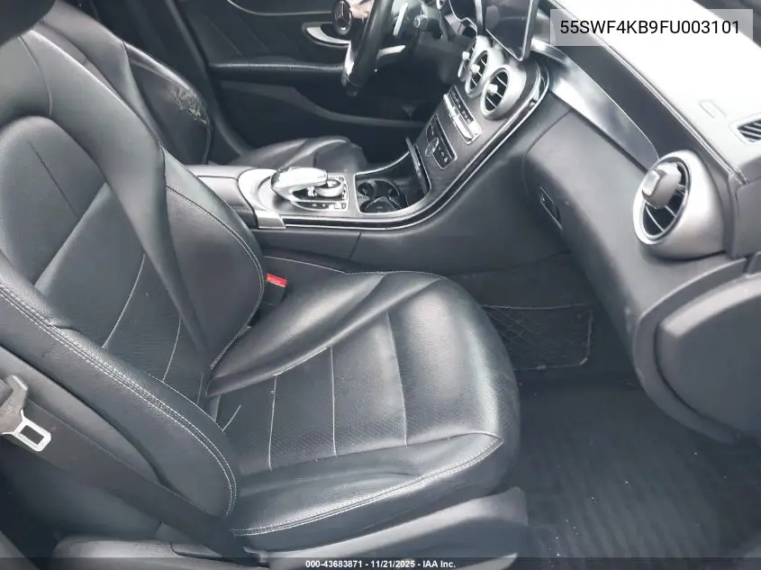 55SWF4KB9FU003101 2015 Mercedes-Benz C 300 Sport 4Matic