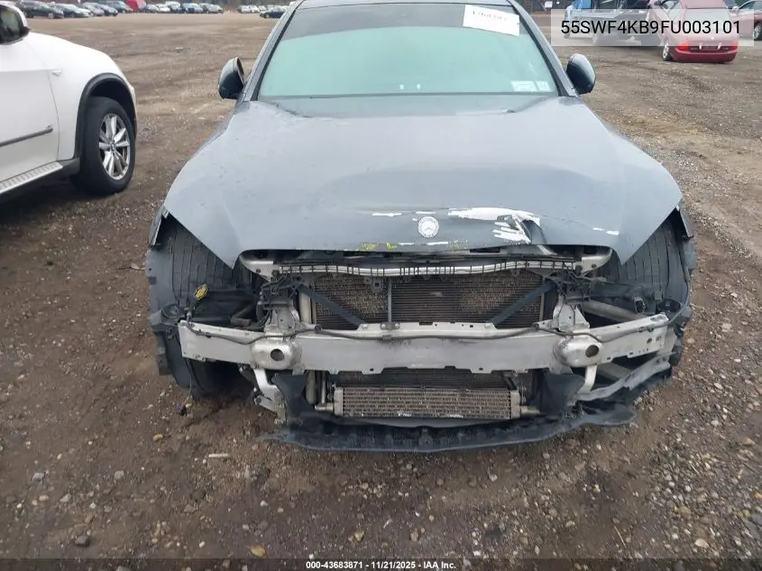 55SWF4KB9FU003101 2015 Mercedes-Benz C 300 Sport 4Matic