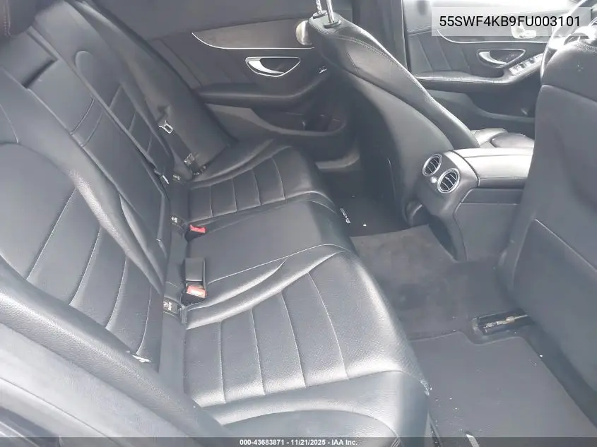 55SWF4KB9FU003101 2015 Mercedes-Benz C 300 Sport 4Matic
