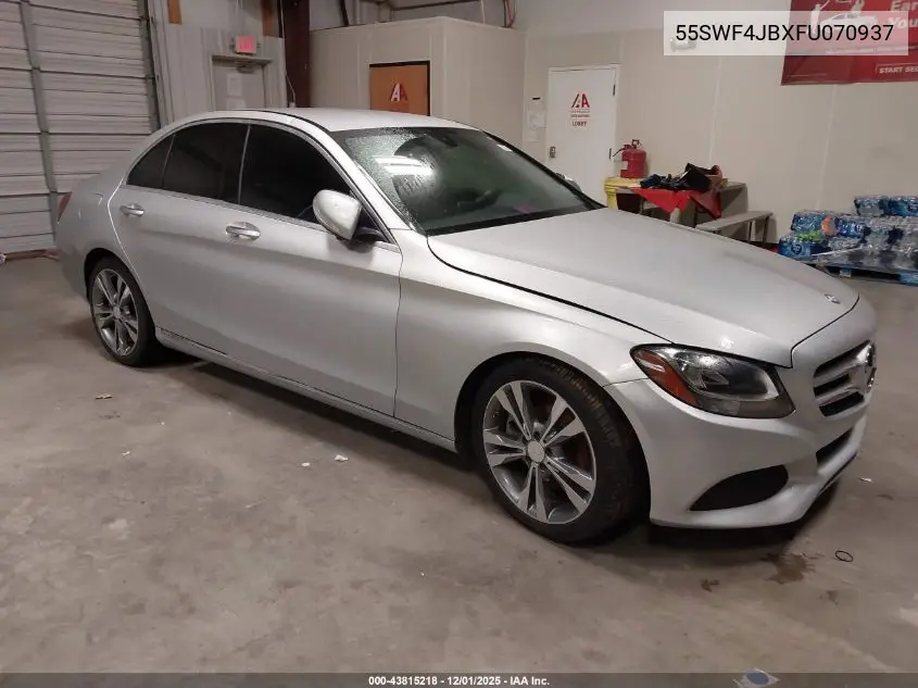 55SWF4JBXFU070937 2015 Mercedes-Benz C 300