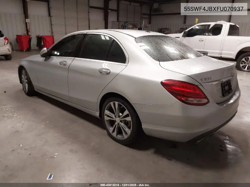 55SWF4JBXFU070937 2015 Mercedes-Benz C 300
