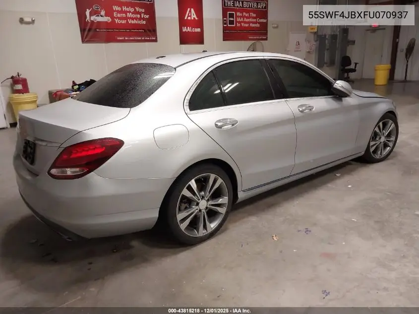 55SWF4JBXFU070937 2015 Mercedes-Benz C 300