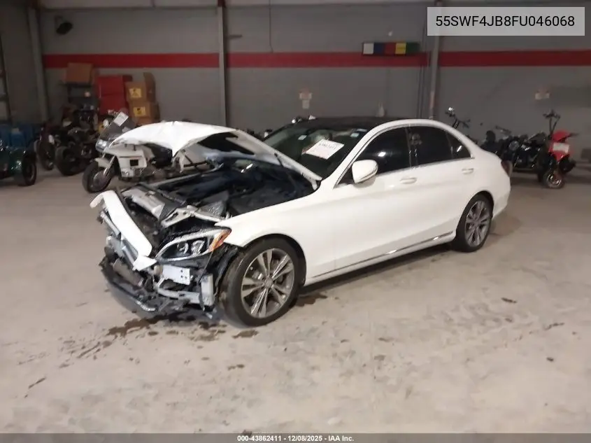55SWF4JB8FU046068 2015 Mercedes-Benz C 300