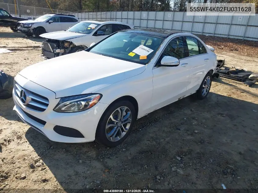 55SWF4KB2FU031628 2015 Mercedes-Benz C 300 4Matic