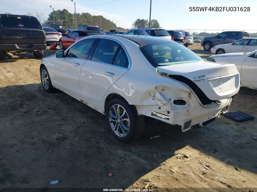 55SWF4KB2FU031628 2015 Mercedes-Benz C 300 4Matic