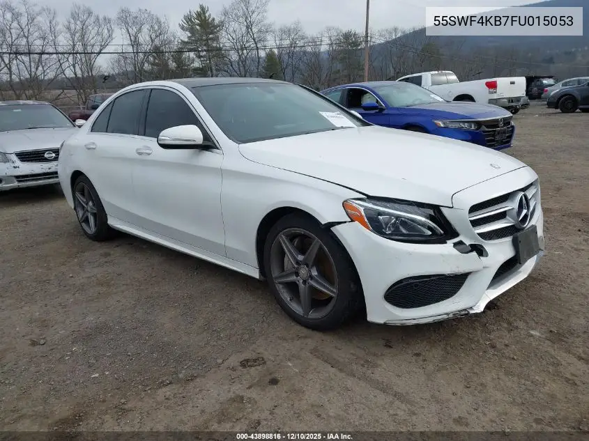 55SWF4KB7FU015053 2015 Mercedes-Benz C 300 Sport 4Matic