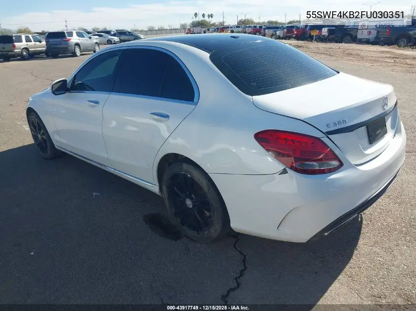 55SWF4KB2FU030351 2015 Mercedes-Benz C 300 4Matic/Luxury 4Matic/Sport 4Matic