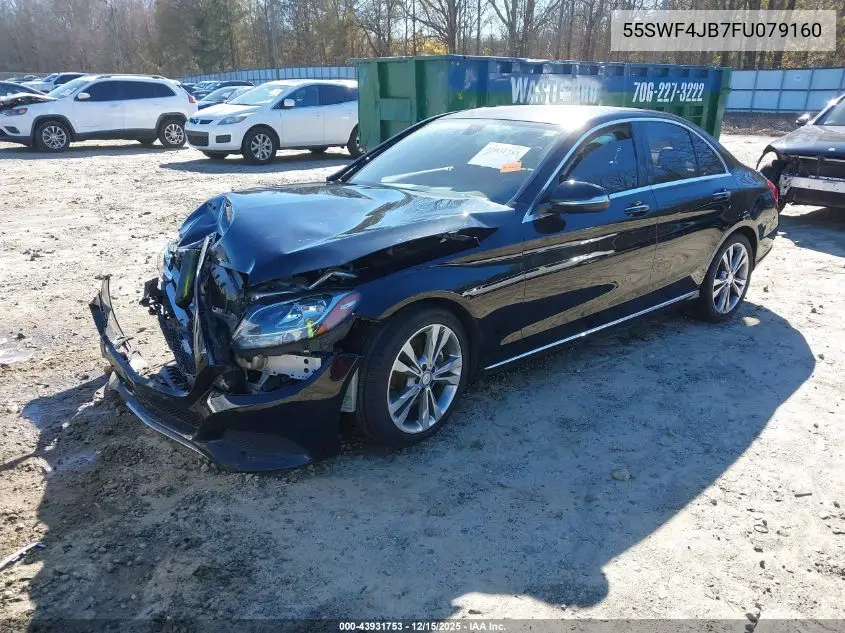 55SWF4JB7FU079160 2015 Mercedes-Benz C 300