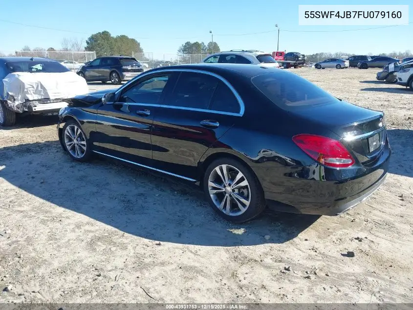 55SWF4JB7FU079160 2015 Mercedes-Benz C 300
