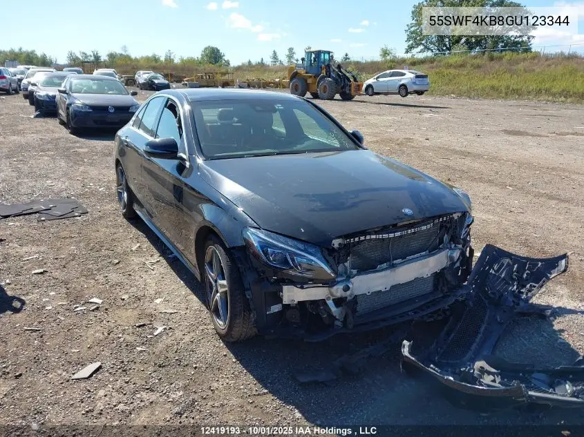 55SWF4KB8GU123344 2016 Mercedes-Benz C-Class