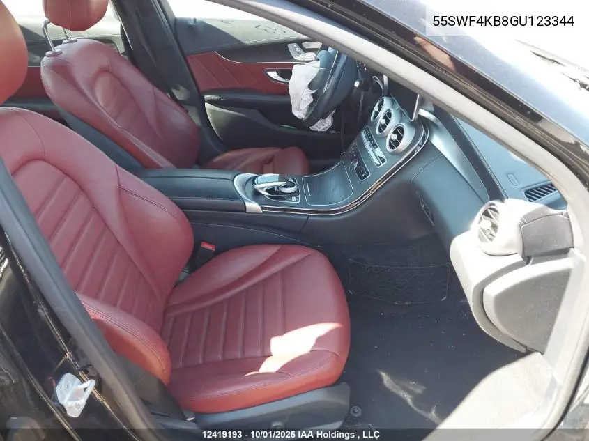 55SWF4KB8GU123344 2016 Mercedes-Benz C-Class