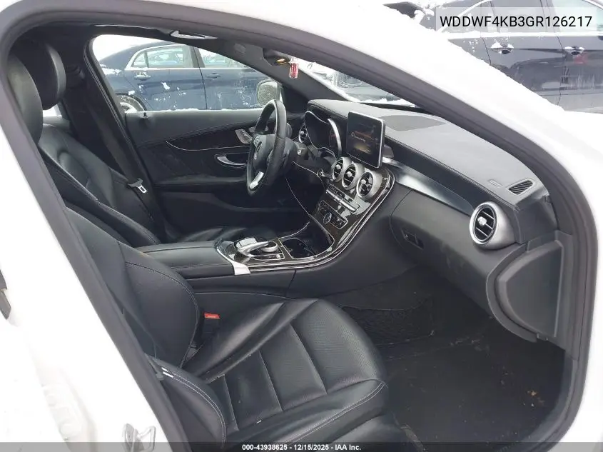 WDDWF4KB3GR126217 2016 Mercedes-Benz C 300 Sport 4Matic