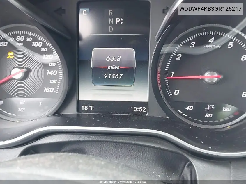 WDDWF4KB3GR126217 2016 Mercedes-Benz C 300 Sport 4Matic