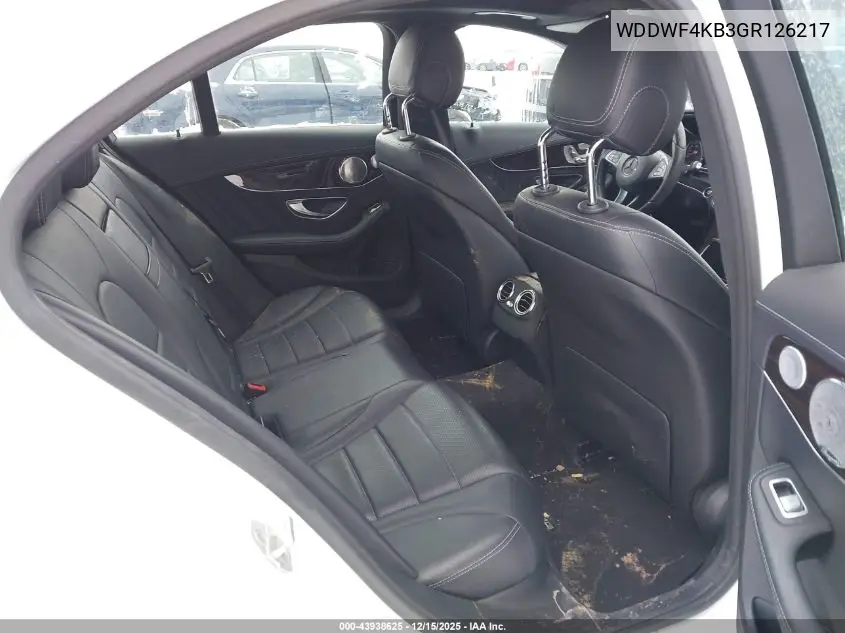 WDDWF4KB3GR126217 2016 Mercedes-Benz C 300 Sport 4Matic
