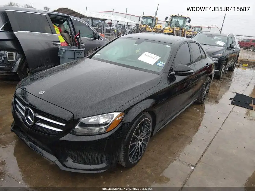 WDDWF4JB5JR415687 2018 Mercedes-Benz C 300