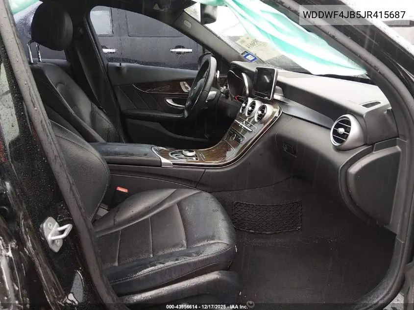 WDDWF4JB5JR415687 2018 Mercedes-Benz C 300