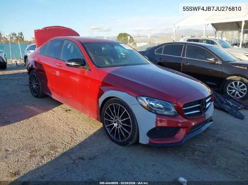 55SWF4JB7JU276810 2018 Mercedes-Benz C 300