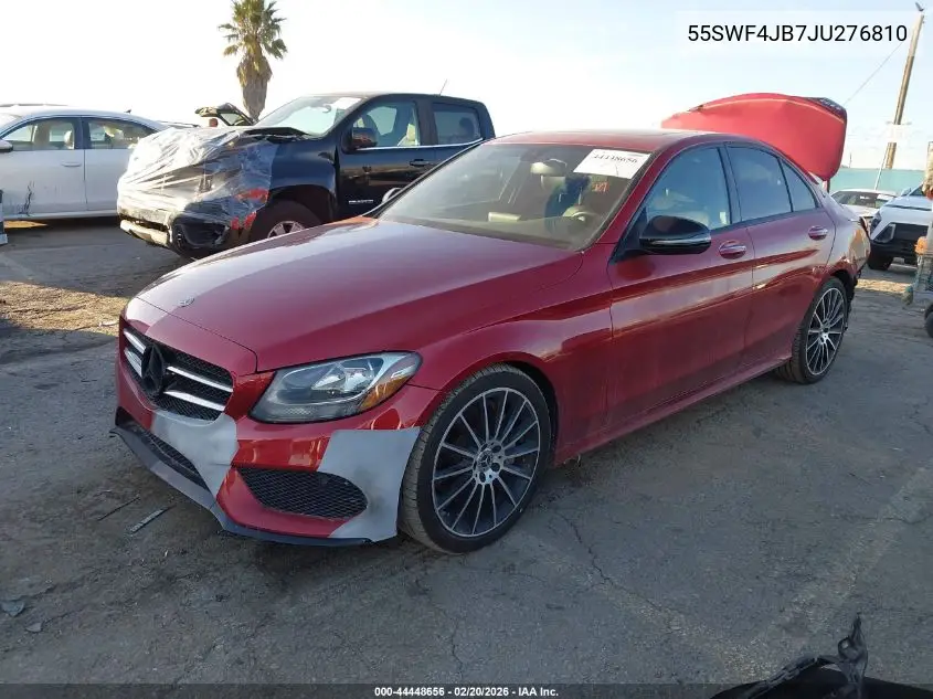 55SWF4JB7JU276810 2018 Mercedes-Benz C 300