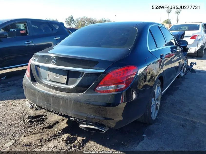 55SWF4JB5JU277731 2018 Mercedes-Benz C 300