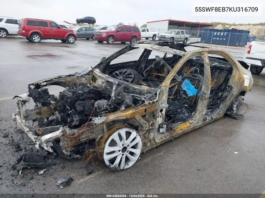 55SWF8EB7KU316709 2019 Mercedes-Benz C 300 4Matic