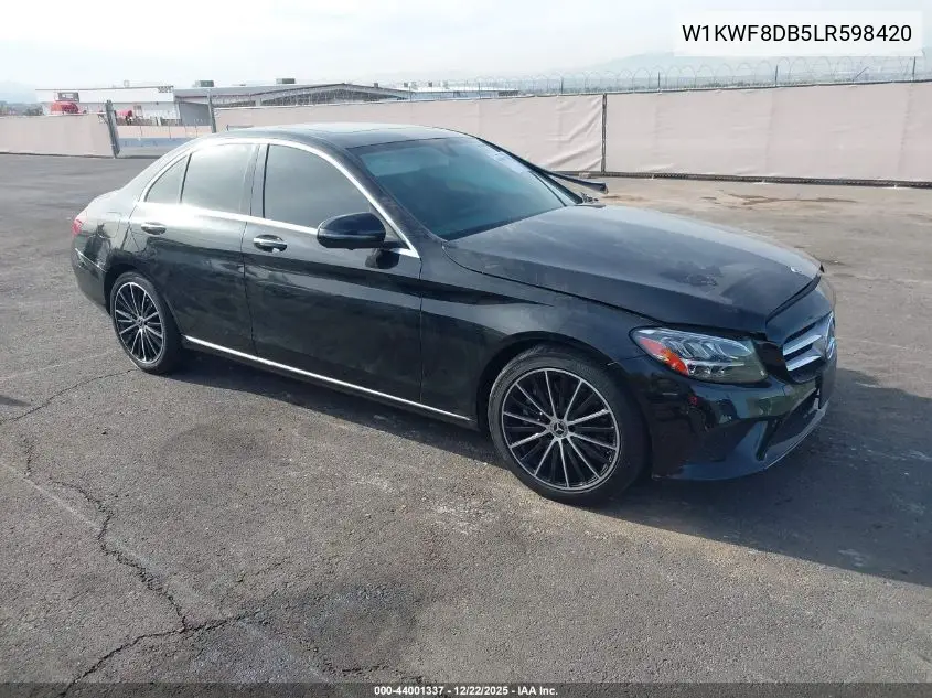 W1KWF8DB5LR598420 2020 Mercedes-Benz C 300