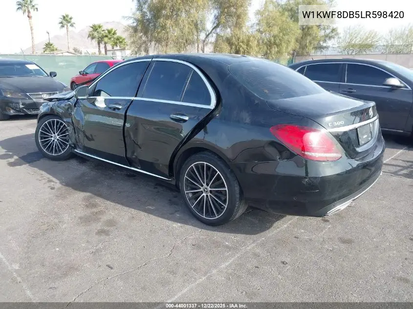 W1KWF8DB5LR598420 2020 Mercedes-Benz C 300